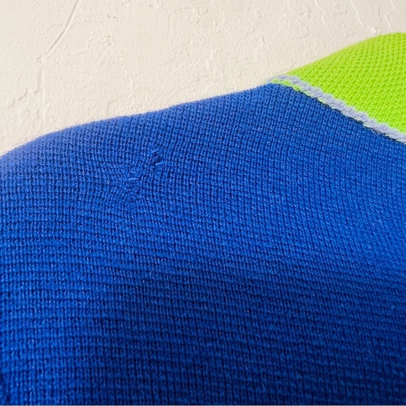 2 Piece 1960s Vintage Dimonelli Blue Green Sleeveless Dress + Matching Coat 10 - Picture 11 of 12